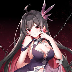 This is a pixiv picture whose title is ♥夜宴魇夜♠.