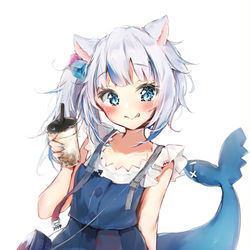 This is a pixiv picture whose title is Gura🐾.