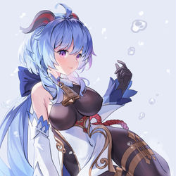 This is a pixiv picture whose title is 原神 • 甘雨.