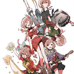 This is a pixiv picture whose title is めーちゃんわーるど.