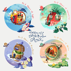 This is a pixiv picture whose title is フルーツプラネットハウス.