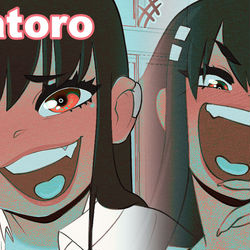 This is a pixiv picture whose title is Nagatoro.