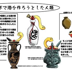 This is a pixiv picture whose title is ツボツボと酒.