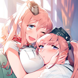 This is a pixiv picture whose title is サラ姉さんとアトランタ.