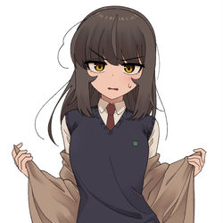 This is a pixiv picture whose title is 교복 누리 이것저것 등등.