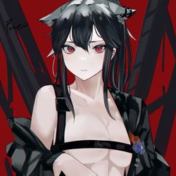 This is a pixiv picture whose title is 德克萨斯.