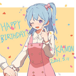 This is a pixiv picture whose title is かのちゃん先輩誕生日おめでとう.