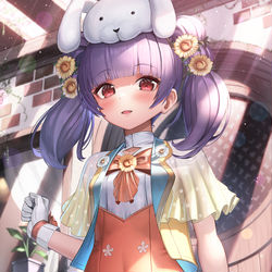 This is a pixiv picture whose title is Skeb ミルラ.