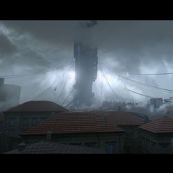 This is a pixiv picture whose title is city 17.