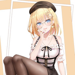 This is a pixiv picture whose title is Amelia.