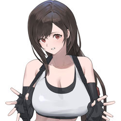 This is a pixiv picture whose title is Tifa chan.