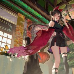 This is a pixiv picture whose title is 団子.