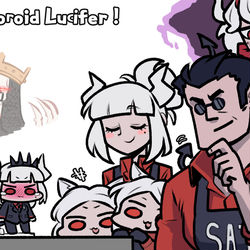 This is a pixiv picture whose title is Nendoroid Lucifer.