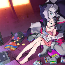 This is a pixiv picture whose title is ネズとマリィ.