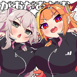 This is a pixiv picture whose title is がおがおがお～.