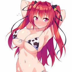 This is a pixiv picture whose title is ウシコス×成瀬澪.