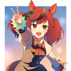 This is a pixiv picture whose title is ナイスネイチャ.