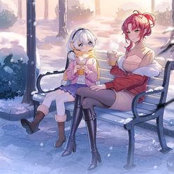 This is a pixiv picture whose title is 崩崩.