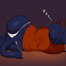This is a pixiv picture whose title is Cat Sleeps.