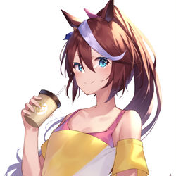 This is a pixiv picture whose title is 私服テイオー.