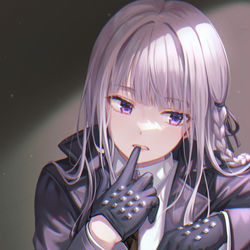 This is a pixiv picture whose title is 手袋.