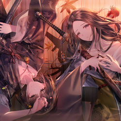 This is a pixiv picture whose title is ... ....