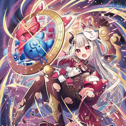 This is a pixiv picture whose title is 【WIXOSS】サーバント Ｏ（奈羅花）.