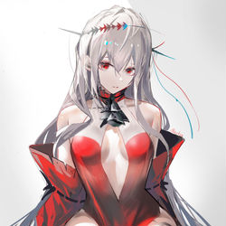 This is a pixiv picture whose title is skadi.