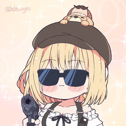 This is a pixiv picture whose title is Gun.