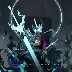 This is a pixiv picture whose title is 骨龍.