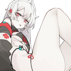 This is a pixiv picture whose title is ワルファリン.