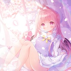 This is a pixiv picture whose title is 桜リリーちゃん🌸.