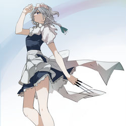 This is a pixiv picture whose title is メイドの日.