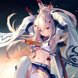This is a pixiv picture whose title is 綾波.