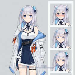 This is a pixiv picture whose title is 米白zzz.