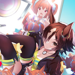 This is a pixiv picture whose title is ウオッカ.