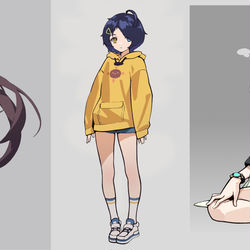 This is a pixiv picture whose title is 落书き.