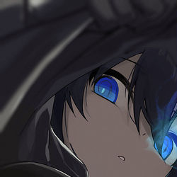 This is a pixiv picture whose title is ブラック★ロックシューター.