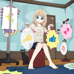 This is a pixiv picture whose title is 言葉選び.