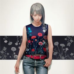 This is a pixiv picture whose title is Denim.