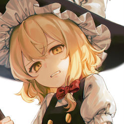 This is a pixiv picture whose title is 魔理沙に見下されたい.