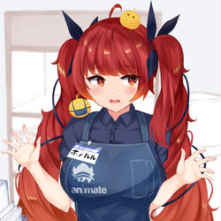 This is a pixiv picture whose title is アニメイトホノルル.