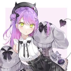 This is a pixiv picture whose title is 常闇トワ.