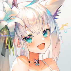 This is a pixiv picture whose title is Swimsuit Fubuki.