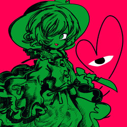 This is a pixiv picture whose title is ❤️.