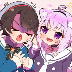 This is a pixiv picture whose title is スバルちゃんがトラウマになってるまでが好きなおかゆん.