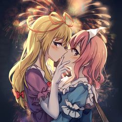 This is a pixiv picture whose title is ❤.