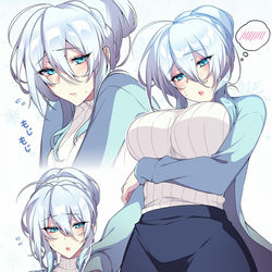 This is a pixiv picture whose title is ☃.