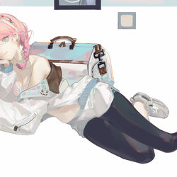 This is a pixiv picture whose title is 蓝毒.