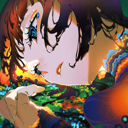 This is a pixiv picture whose title is EGO - MELT.